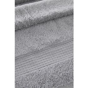 English Home Pure Gri 70x140 cm Basic Banyo Havlusu