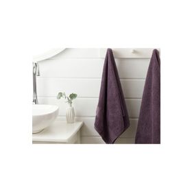 English Home Pure Koyu Mor 50x90 cm Basic Yüz Havlusu