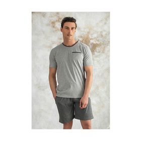 English Home Relax Antrasit Penye Erkek Pijama Takımı