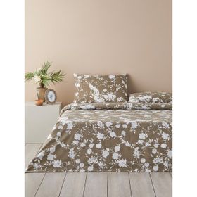 English Home Shade Tek Kişilik Haki Nevresim Takımı