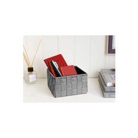 English Home Shine 14x14x7,5 cm Gri Sepet