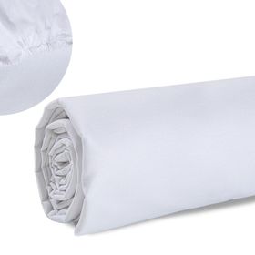 English Home Soft Pamuklu Lastikli Bebe Beyaz 70x140 cm Çarşaf