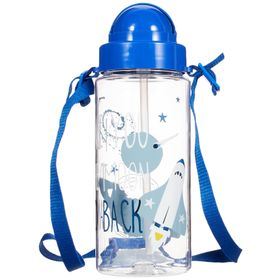 English Home Space Tritan Askılı 500 ml Mavi Çocuk Suluk