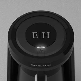 English Home TKM 6002 Çift Taşım Siyah Krom Türk Kahvesi Makinesi