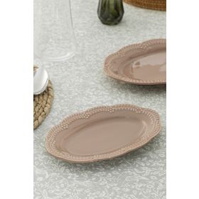 English Home Viyana Porselen 20 cm Gül Kurusu Kayık Tabak