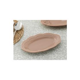 English Home Viyana Porselen 20 cm Gül Kurusu Kayık Tabak