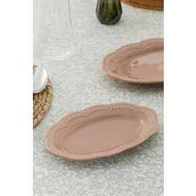 English Home Viyana Porselen 20 cm Gül Kurusu Kayık Tabak