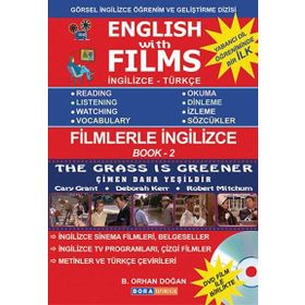 ENGLISH WITH FILMS - BOOK: 2 İNGİLİZCE TÜRKÇE (DVD FILM HEDIYELI) - BEKIR ORHAN DOĞAN