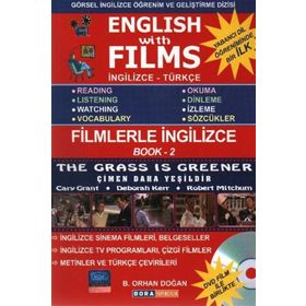 ENGLISH WITH FILMS - BOOK: 2 İNGİLİZCE TÜRKÇE (DVD FILM HEDIYELI) - BEKIR ORHAN DOĞAN