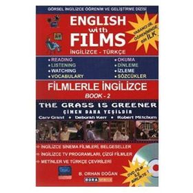 ENGLISH WITH FILMS - BOOK: 2 İNGİLİZCE TÜRKÇE (DVD FILM HEDIYELI) - BEKIR ORHAN DOĞAN