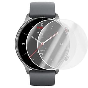 Engo Amazfit GTR 2E 47 mm Tam Kaplama TPU Film 2 Adet Ekran Koruyucu