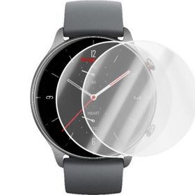 Engo Amazfit GTR 2E 47 mm Tam Kaplama TPU Film 2 Adet Ekran Koruyucu