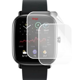 Engo Amazfit GTS 2 Mini 40 mm Tam Kaplama TPU Film 2 Adet Ekran Koruyucu