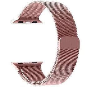 Engo Apple Watch 40 mm Rose Gold Paslanmaz Çelik Manyetik Kapatmalı Kayış Kordon