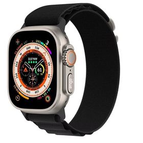 Engo Apple Watch 42-44-45-49 mm Uyumlu Siyah Alpine Kordon