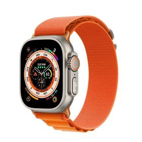 Engo Apple Watch 42-44-45-49 mm Uyumlu Turuncu Alpine Kordon