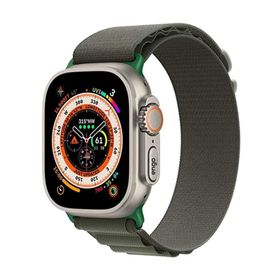 Engo Apple Watch 42-44-45-49 mm Uyumlu Yeşil Alpine Kordon