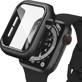 Engo Apple Watch 6 44 mm Sert PC Kasa Ekran Koruyucu Kılıf