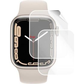 Engo Apple Watch 7 41 mm Şeffaf Esnek TPU Film 2 Adet Ekran Koruyucu