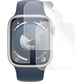 Engo Apple Watch 9 41 mm Şeffaf TPU Film 2 Adet Ekran Koruyucu