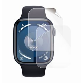Engo Apple Watch 9 45 mm Şeffaf TPU Film 2 Adet Ekran Koruyucu