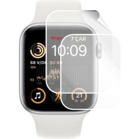 Engo Apple Watch SE 44 mm Şeffaf TPU Film 2 Adet Ekran Koruyucu