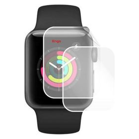 Engo Apple Watch Series 3 42 mm Şeffaf TPU Film 2 Adet Ekran Koruyucu