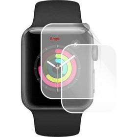 Engo Apple Watch Series 3 42 mm Şeffaf TPU Film 2 Adet Ekran Koruyucu