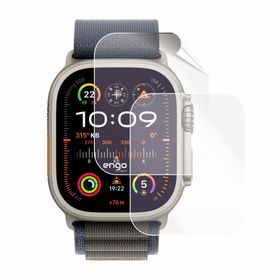 Engo Apple Watch Ultra 2 49 mm Şeffaf TPU 2 Adet Ekran Koruyucu