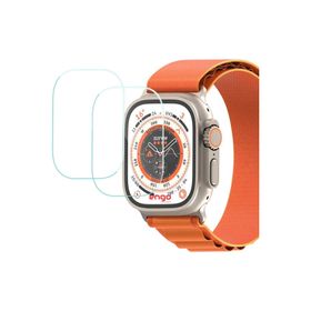 Engo Apple Watch Ultra 49 mm Flexible Esnek Cam 2 Adet Ekran Koruyucu