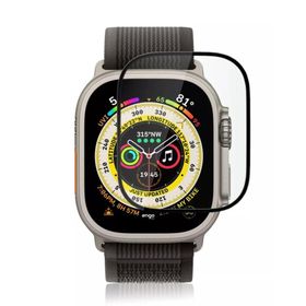 Engo Apple Watch Ultra 49 mm Flexible Esnek Temperli Cam Ekran Koruyucu