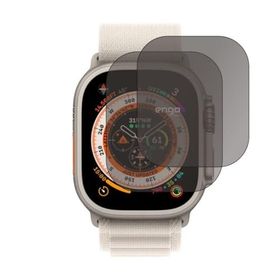 Engo Apple Watch Ultra 49 mm Hayalet Şeffaf 2 Adet Ekran Koruyucu