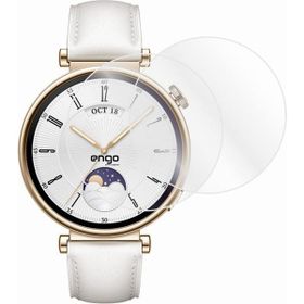 Engo Huawei Watch GT 4 41 mm Şeffaf TPU Film 2 Adet Ekran Koruyucu
