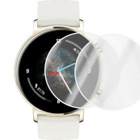 Engo Huawei Watch GT2 42 mm Şeffaf TPU Film 2 Adet Ekran Koruyucu