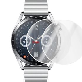 Engo Huawei Watch GT3 46 mm Şeffaf TPU Film 2 Adet Ekran Koruyucu