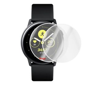 Engo Samsung Galaxy Watch Active Şeffaf TPU Film 2 Adet Ekran Koruyucu