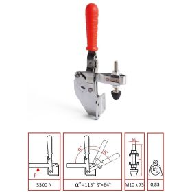Enigma 1210 UFA Dikey Pozisyon Alın Taban Klemp