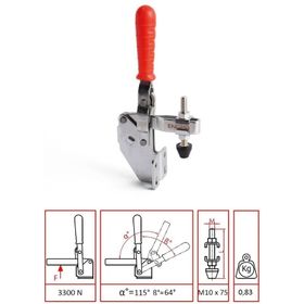 Enigma 1210 UFA Dikey Pozisyon Alın Taban Klemp