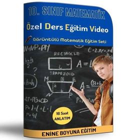 Enine Boyuna 10. Sınıf Matematik Özel Ders Eğitim Video Seti