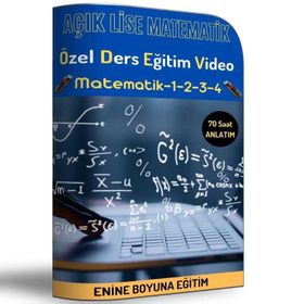 Enine Boyuna Açık Lise Matematik Özel Ders Eğitim Video Seti