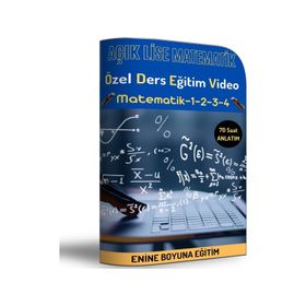 Enine Boyuna Açık Lise Matematik Özel Ders Eğitim Video Seti