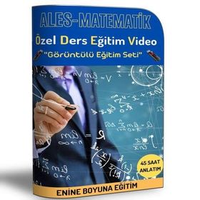 Enine Boyuna ALES Matematik Özel Ders Eğitim Video Seti