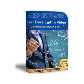 Enine Boyuna ALES Matematik Özel Ders Eğitim Video Seti