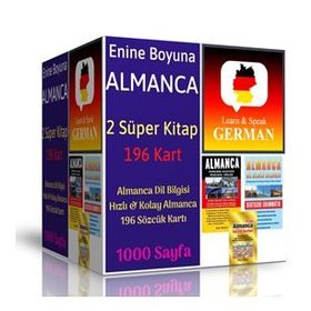 Enine Boyuna Almanca Kitap Seti 1000 Sayfalık Enine Boyuna Almanca