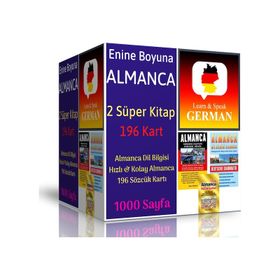Enine Boyuna Almanca Kitap Seti 1000 Sayfalık Enine Boyuna Almanca