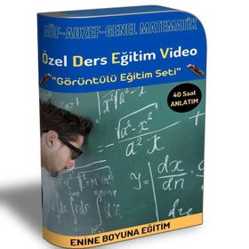 Enine Boyuna Aöf Genel Matematik Özel Ders Eğitim Video Seti