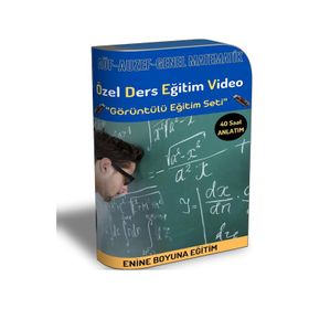 Enine Boyuna Aöf Genel Matematik Özel Ders Eğitim Video Seti