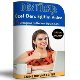 Enine Boyuna DGS Türkçe Özel Ders Eğitim Video Seti