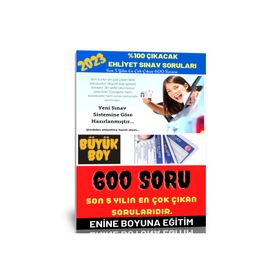 Enine Boyuna Eğitim %100 Çıkacak Ehliyet Soruları