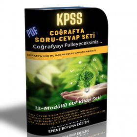 Enine Boyuna Eğitim 2022 KPSS Coğrafya Hazırlık Kitabı 500 Sayfalık PDF